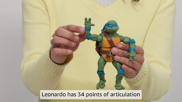 Amazon.com: Teenage Mutant Ninja Turtles Leo vs. Rocksteady 2 Pack