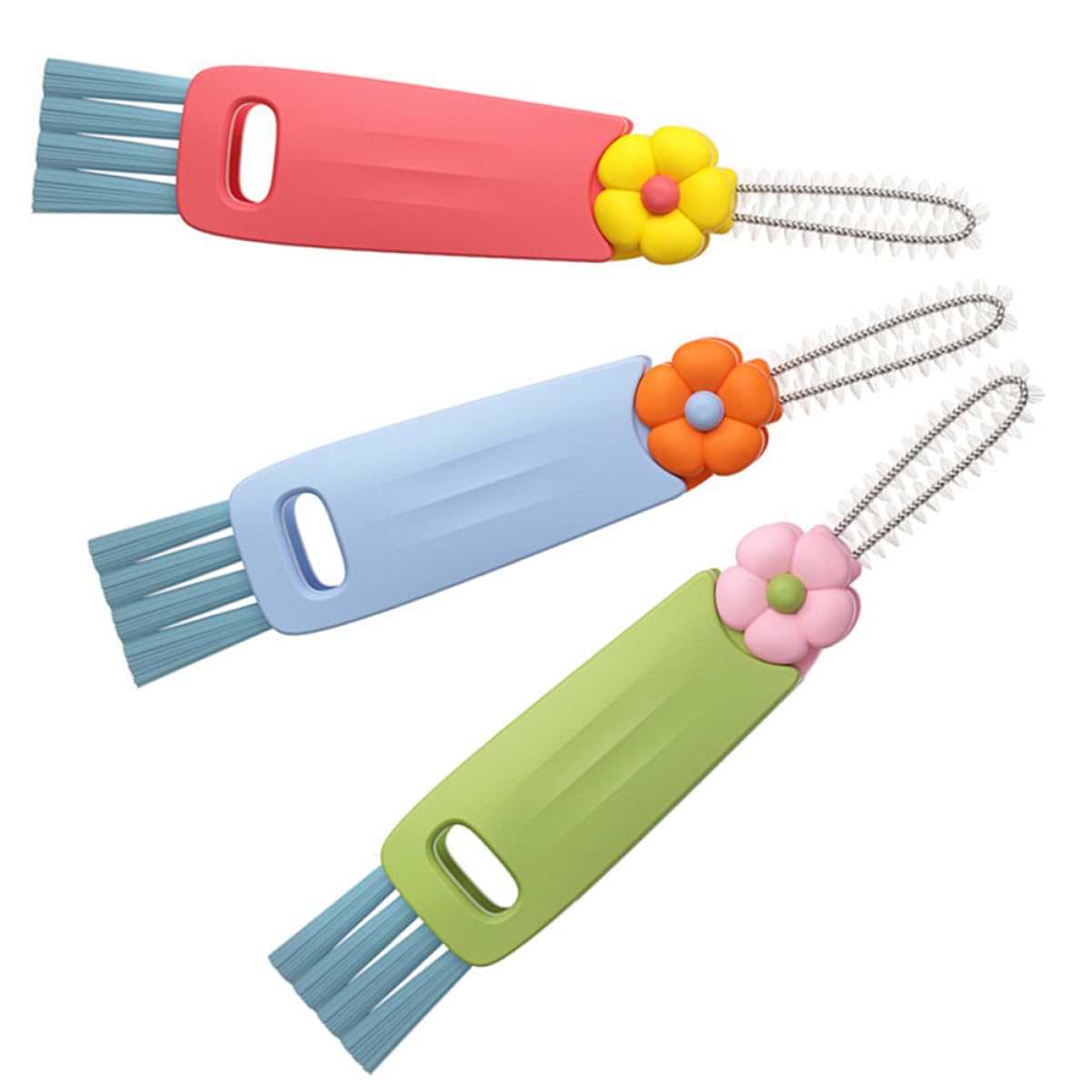 CIYODO Professional Lid Brush Cleaner Cup Lid Brush Set for Kitchen Household Cleaning