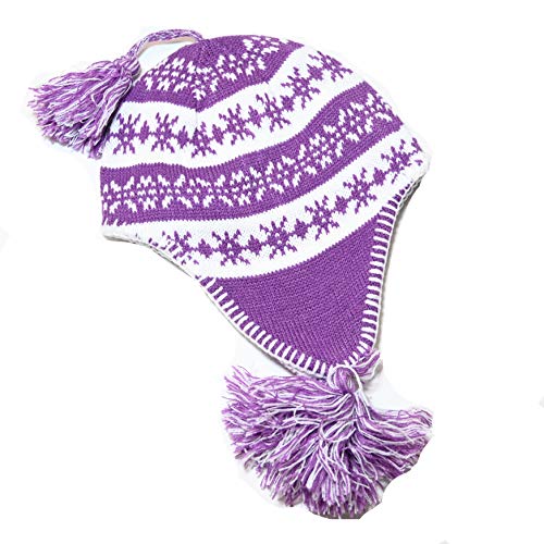 SnowStoppers Winter Sherpa Knit Hat for Kids