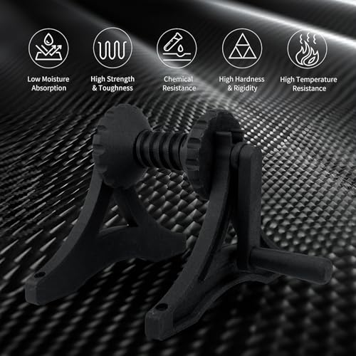 Image of IEMAI Carbon Fiber PPA Filament 1.75mm Matte Black 1kg, Low Moisture Absorption PPA-CF 3D Printer Filament with High Temp Resistance, High Rigidity & Dimensional Stability