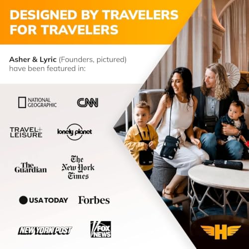 Image of Hero Luggage Straps for Suitcases (2-Pack) Heavy-Duty Adjustable Luggage Belt with Duraflex Buckle & Built-in Luggage Tag - Checked Bag & Carry-on Travel Essentials