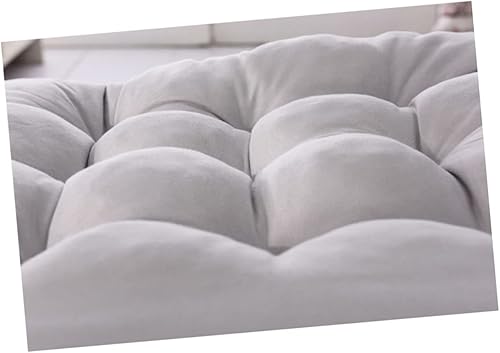 Miniatura 3 de Yardwe Cojines de suelo para oficina, dormitorio, jardín para niños, almohadas de suelo, almohadilla para silla con lazos, cojín de sofá, cómodo y