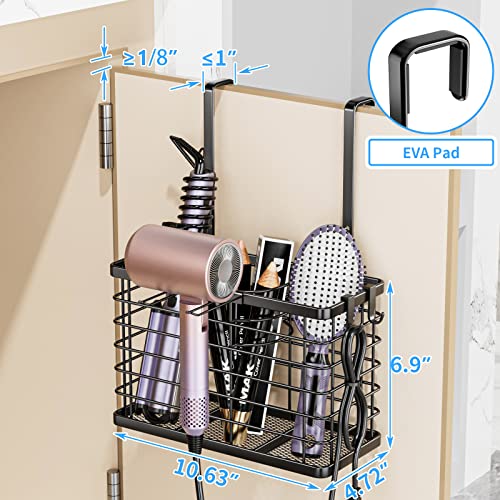 Ovicar HAIR TOOL ORGANIZER Blow Dryer Holder Adjustable Height Wall Mounted/Cabinet Door Bathroom Organizer Storage For Hair Dryer thumb #2