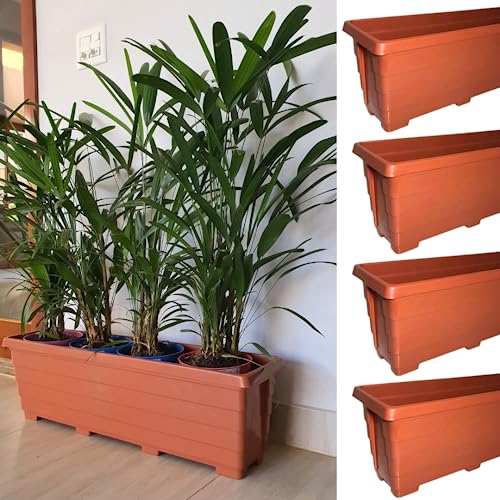 Kit Vasos Jardineira para Plantas Grande Terracota Floreira (5, 6...