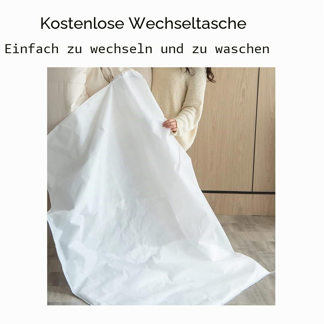 Sitzsack-Stuhlbezug, (Füllung nicht im Lieferumfang enthalten) Lazy Sofa niedlich wie eine Katze Pfote dekorieren das Wohnzimmer Schlafzimmer für Erwachsene, L