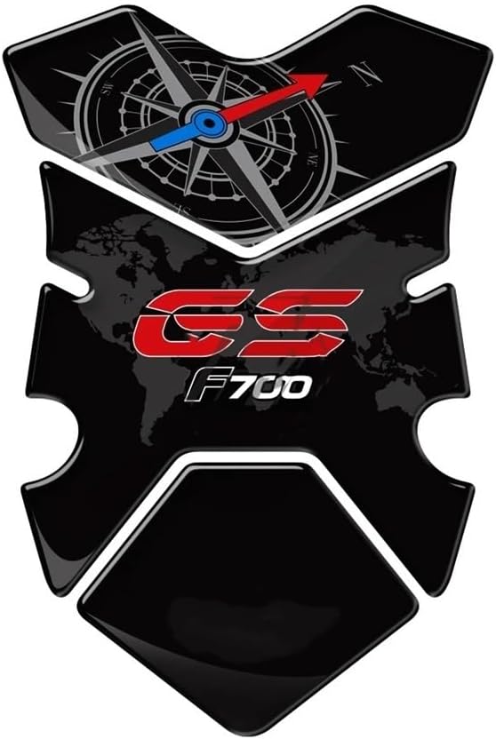 Motorcycle Tank Sticker Resin Motorcycle Accessories Tank Sticker Fuel Gas Tank Pad Protector Decal for F700GS F700 GS 2012-2015