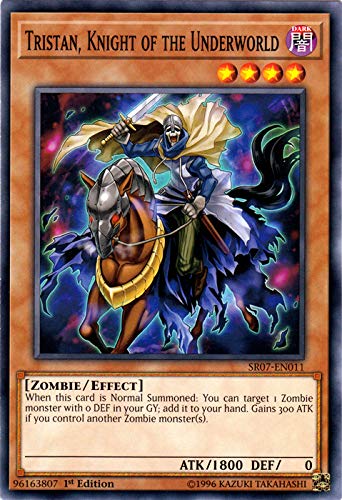 Yu-Gi-Oh! - Tristan, Knight of The Underworld - SR07-EN011 - Common - 1st Edition - Structure Deck: Zombie Horde