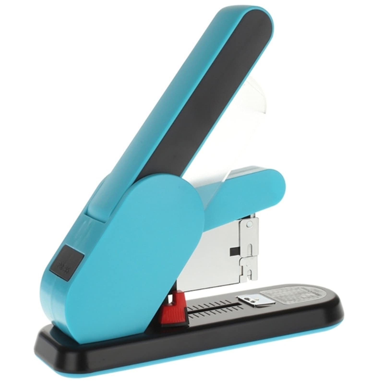 Grapadoras Para Escritorio Grapadora Sin Esfuerzo Para Trabajo Pesado Máquina Grapadora De Encuadernación Grande Para Escuela De Oficina (Color : Blue, Size : One Size) (Blue One Size)