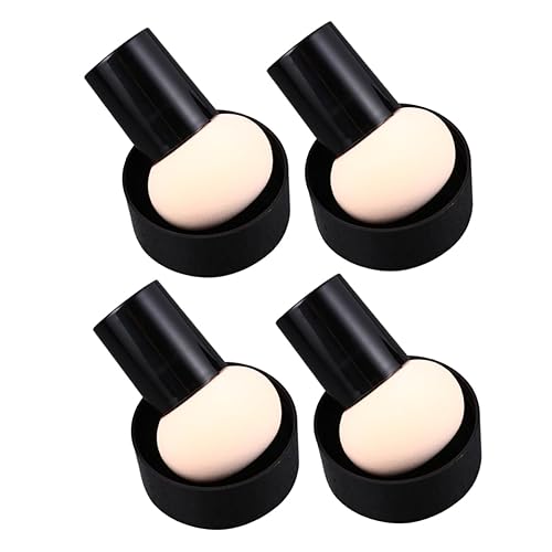 Beavorty Esponjas de maquillaje con mango esponja esponja esponjas de maquillaje esponjas para maquillaje lollipop esponja aplicador cojín puff