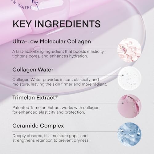 Collagen Night Wrapping Peel-Off Mask: Korean Face Mask for Elasticity, Hydrating & Glow - 100Dalton Smallest Molecular Collagen for Glass Skin - Dermatologist Tested All Skin Types 3.4 FL OZ / 100mL - Thumbnail 4