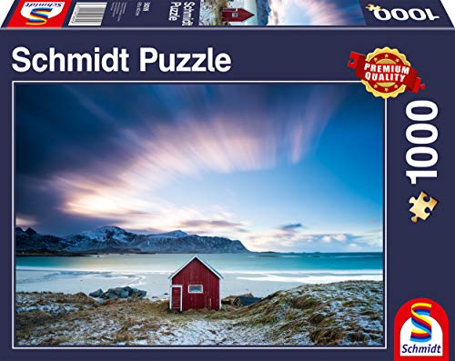Schmidt - Hütte an der Atlantikküste (Puzzle)
