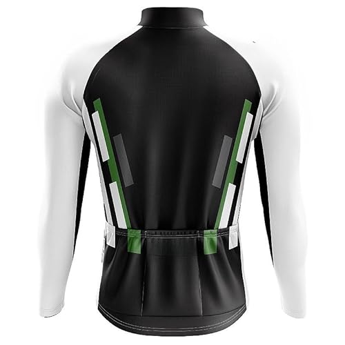 CAMISA CICLISMO MASCULINO COM BOLSOS UV 50+ (Preto,1)