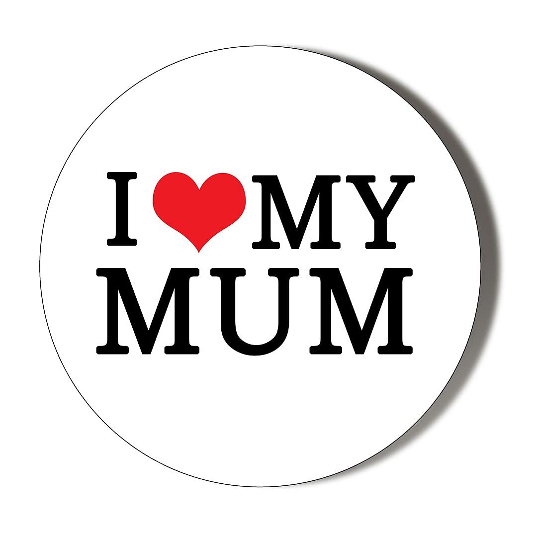 Gift Insanity Multi I Love My Mum 10 X 56Mm Vinyl Stickers Pack Of 10
