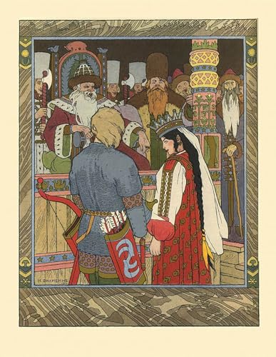 Pintura de Iván Tsarevich Bilibin para dar elegancia cultural al salón o despacho
