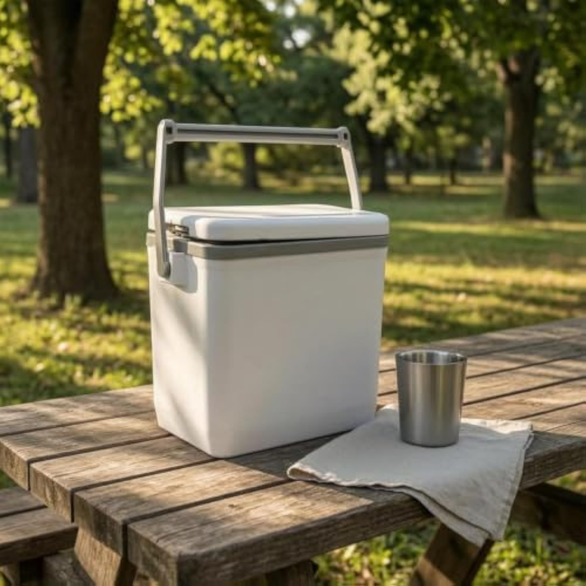 Top Carry Handle Portable Insulated Container Rectangular