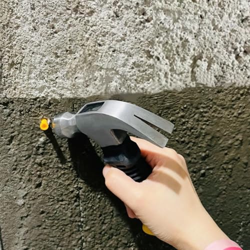 Image of 8oz Claw Hammer - Smooth Face Camping Mini Hammer with Magnetic, Black