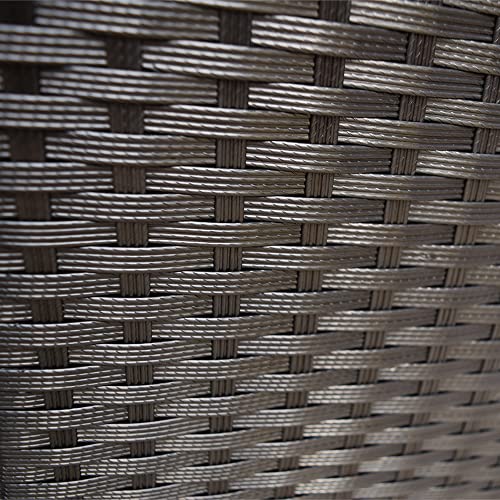 Oakland-Living-113-Gallon-Outdoor-Storage-Box-Patio-Rattan-Deck-Box-Wicker-Storage-Bench-for-Indoor-Outdoor-Pool-Balcony-Yard-Garden-Black Oakland Living 113 Gallon Outdoor Storage Box Patio Rattan Deck Box Wicker Storage Bench for Indoor Outdoor Pool Balcony Yard Garden Black