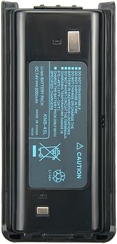 7.4V 2000mAh KNB-45L Li-ion Battery Replacement for Kenwood Radio TK-3312 TK-2200 TK-2207 TK-2312 TK-3200 TK-3207 TK-2202L TK-2212 TK-3212 TK-3300 TK-3302 NX240 NX340 NX348 KNB-29N KNB-53N KNB-69L