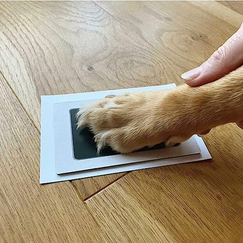 Oh So Precious Dog Paw Print Kit, Safe Ink Pad & Paw Print Kit for Cats, Easy-to-Use Stamp Pad with A5 Card - Image 2