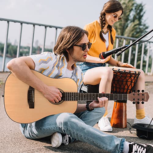 Donner 3/4 Guitare Acoustique Adulte Debutant Guitare Folk 36 Pouces Guitare Kit de Voyage avec Sac Capo Tuner(Naturel) - Les Beatles, Paul McCartney, John Lennon, RIngo Starr, George Harrison Donner 3/4 Guitare Acoustique Adulte Debutant Guitare Folk 36 Pouces Guitare Kit de Voyage avec Sac Capo Tuner(Naturel) – Image 6