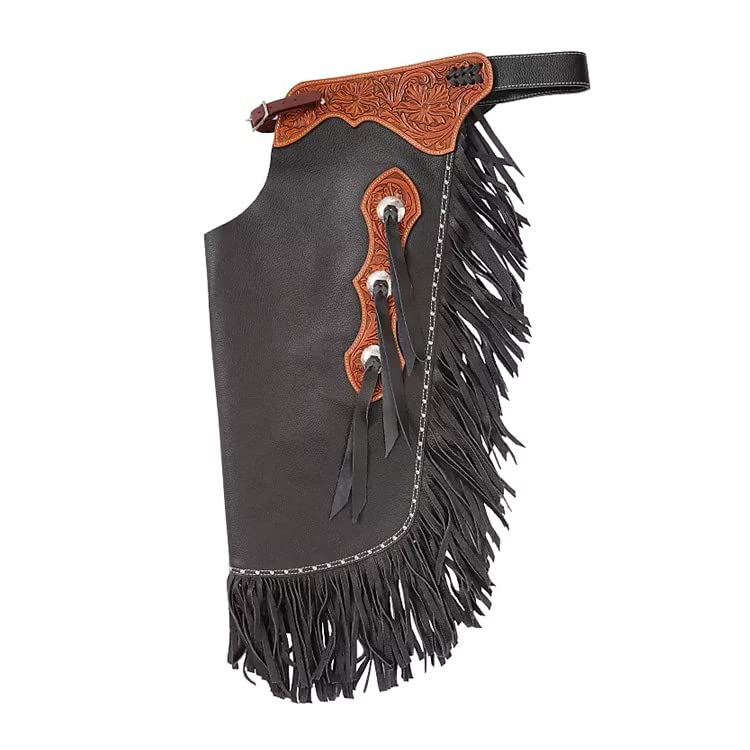 Custom Made Western Chinks Cow Hide Cestino In Pelle Intreccio Attrezzato Chaps per Bambini Adulto Uomini Donne Unisex ME-LCH-027