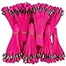 Trail Chasers Pink Survey Whiskers 6 Inch, 1000 Count – Ground Marking Flags for Surveying, Construction, Landscaping, Property Line & Trail Marking (Flags Only, No Nails)