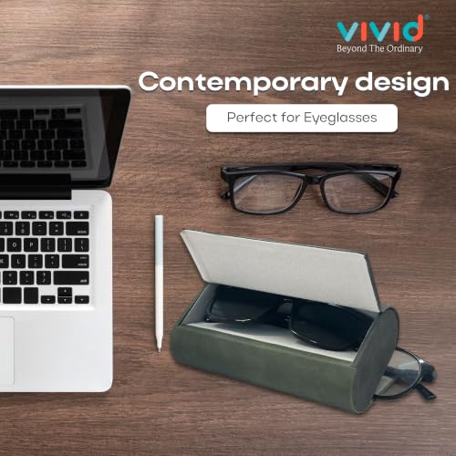 Image of VIVID Unisex Specs Magnetic Eyewear Dabbi Faux Leather Hard Case Cover