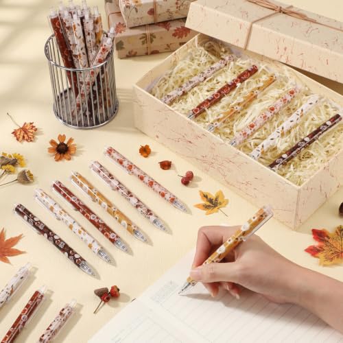 Image of Jetec 60 Pcs Fall Ballpoint Pens Bulk Autumn Party Favor Supplies