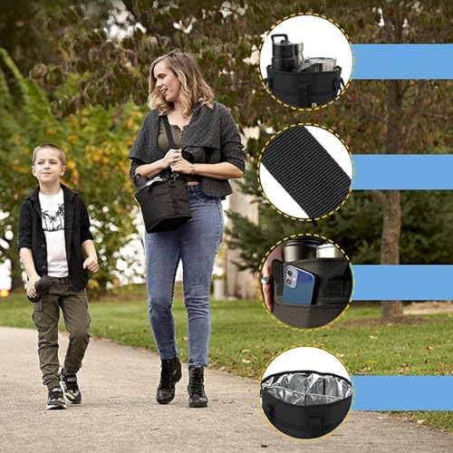 Funda de botella de gran capacidad tipo portabotellas aislado para evitar golpes 6