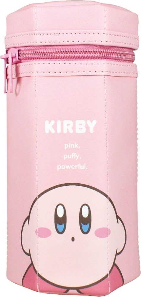 星のカービィ　プリントポーチ　まとめてセット 星のカービィ プーピーパスケース付きポーチ (ピンク)