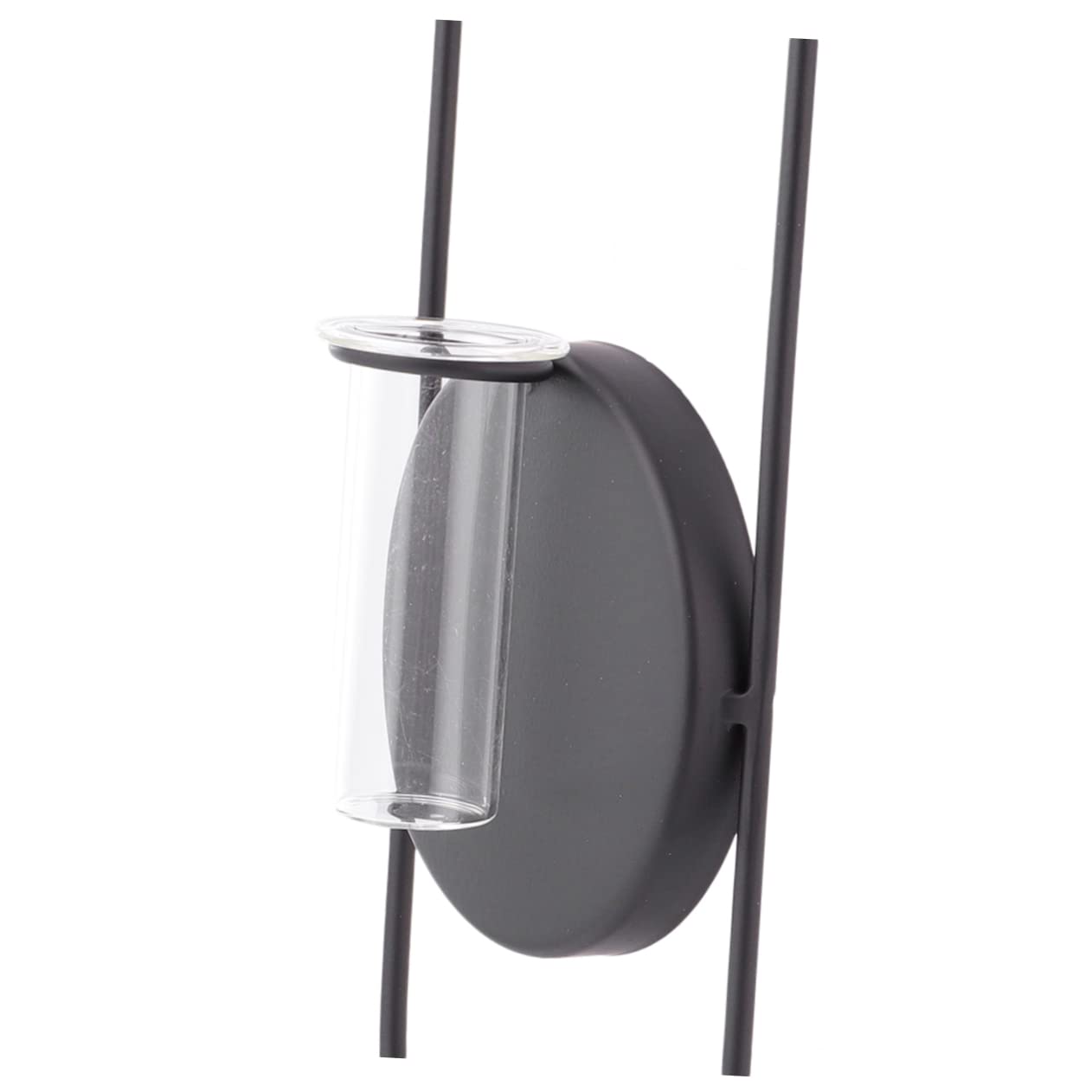 STOBAZA Oval Wall Candlestick Wall Mounted Candle Holder for Use Decorative Sconce for Flower Arrangement Easy to Install Lightweight Modern Design