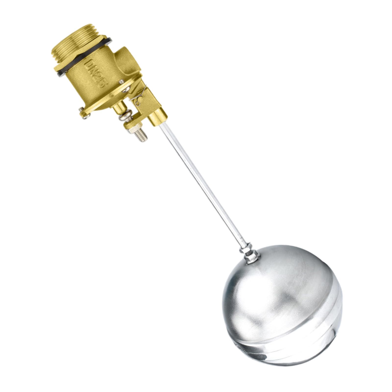 Brass Float Valves High Flows Water Tanks Floating Ball Valves for Water Tanks Pump Levels Adjuster Brass Float