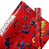 Hbavfihnbg 5 Pcs Spider Wrapping Paper Spider Gift Wrap Bulk Art Paper Folded Flat for Baby Shower Spider Birthday Party Decorations Wedding DIY Crafts Gift Packing, 20 x 30 Inch