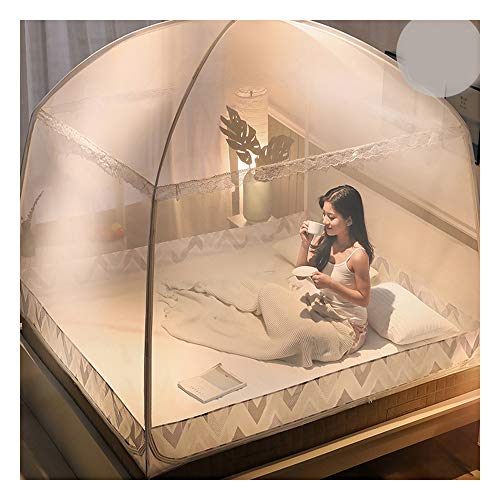 Moustiquaire de lit escamotable pour protéger vos nuits d'été à la maison