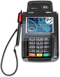 Bruni Screen Protector compatible with REA Card T9 retail Protector Film, crystal clear Protective Film (2X)