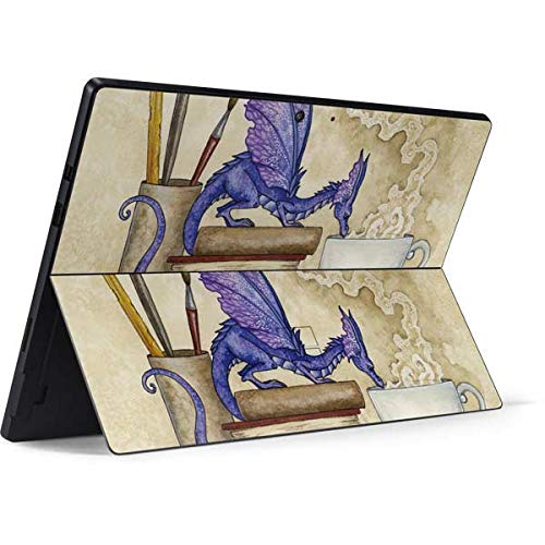 Skinit Tablet Decal Skin Compatible with Surface Pro 7 - Tate and Co. Whats in Here Coffee Dragon Design