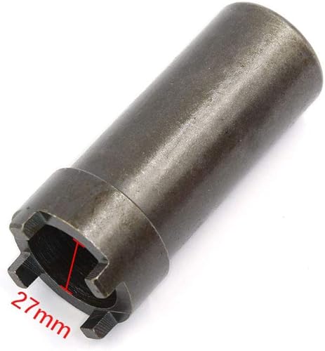 Miniatura 2 de uxcell Llave inglesa gris de las herramientas del zócalo del embrague de la vespa de la motocicleta apta