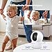 EZVIZ CP1 Pro 4MP WLAN Überwachungskamera Innen, 360° PTZ Home und Baby Monitor mit Farbnachtsicht, 2,4/5GHz Wi-Fi IP Kamera, Personen-/Geräuscherkennung, Auto-Zoom-Tracking, 2-Wege-Audio
