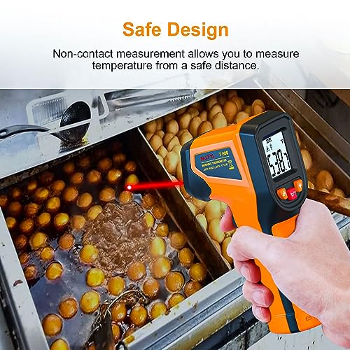 Deasomiye T600-CA Upgrade 2023 Laser Infrared Thermometer Non-Contact Digital Temperature Gun thumb #3