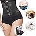 Youloveit Women's Waist Trainer Corset for Weight Loss Steel Boned Tummy Control Body Shaper with Adjustable Hooks(Black,2XL)