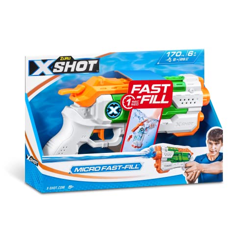 ZURU - XSHOT - Fast Fill - Micro - Water Blaster - Water Gun - Outdoor Play - Fast Fill - Shoots up to 8m - 56220-2023 - Image 3