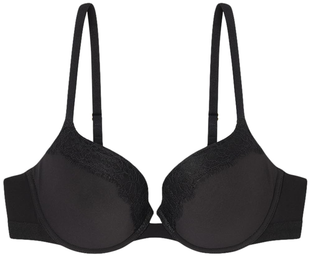 Women'secret Women's Sujetador Acolchado My Everyday Collection Bra, Black/White, 95B