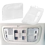 NOTISH 1 paire de couvercles de lentille de lampe de lecture int�rieure de voiture, plafonnier, r�glable, compatible avec Honda Accord Hybrid Civic Element Odyssey Pilot Ridgeline OEM 34401-SDA-A21