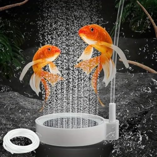VAYINATO 2 Inch White Disc Air Stone with 2m Tube - Image 2