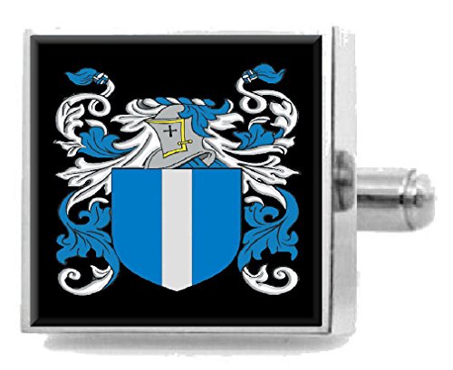 Clip de corbata antideslizante Wheatstone escudo de Inglaterra para fijar corbata con bolsa
