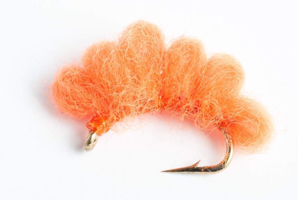 Blue Wing Olive Sucker Spawn Streamer Fly, 6 Pack