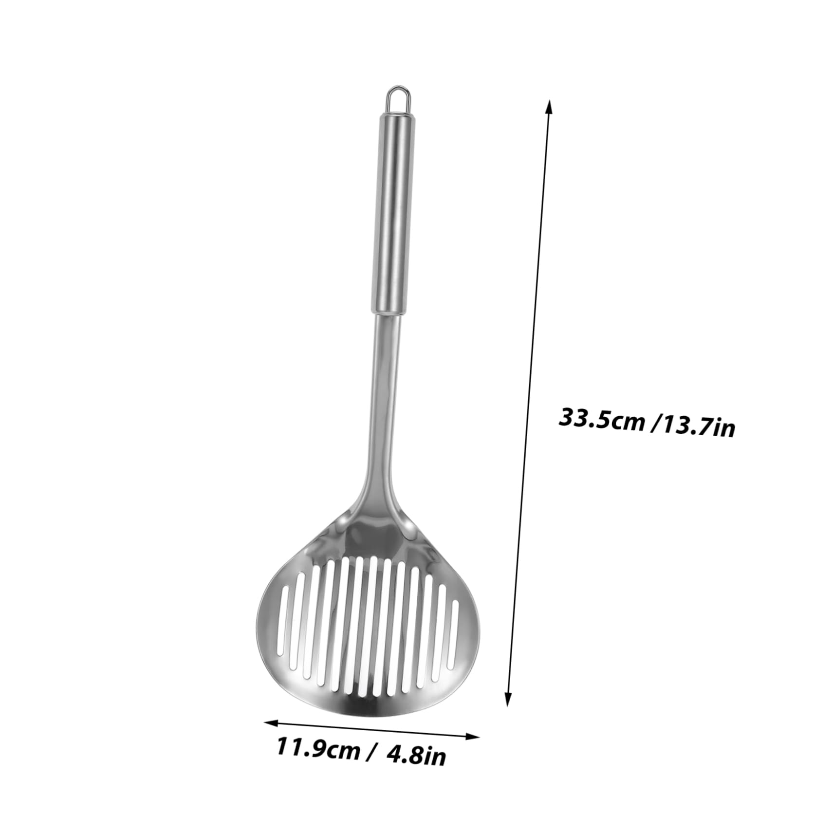 BESPORTBLE Stainless Steel Litter Scoop for Cat Litter Box Heavy Duty Metal Poop Scooper
