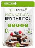Eritritol 100 % natural no transgénico. CERO calorías, CERO carbohidratos activos