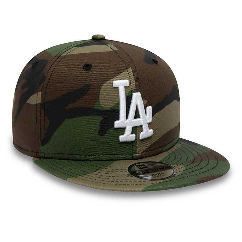 Casquette MLB Los Angeles Dodgers New Era 9fifty enfant motif camo infill