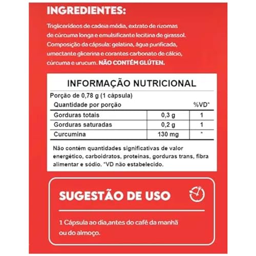 2x Curcumagic (curcumina Biodisponível) 30 Cápsulas Puravida